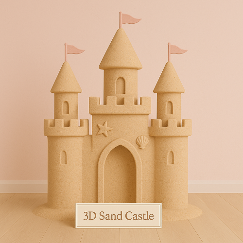 3D Sand Castle